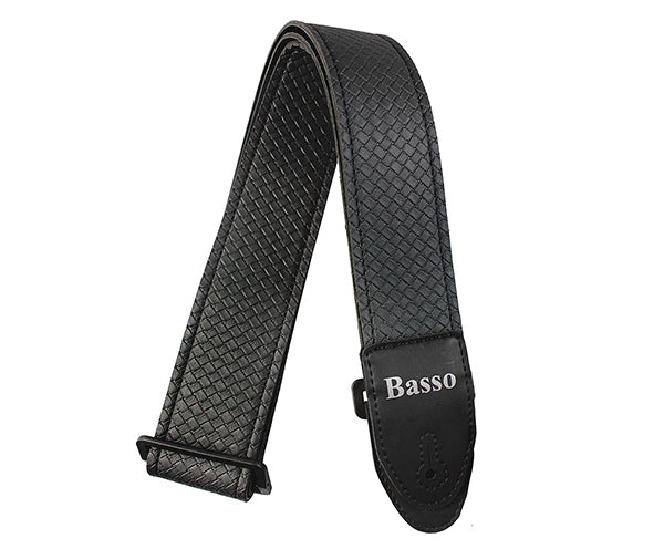 #35035 Basso Guitar Strap-Synthetic Micro Chequered