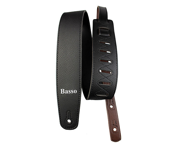#35070 Basso Guitar Strap-Synthetic Army Black