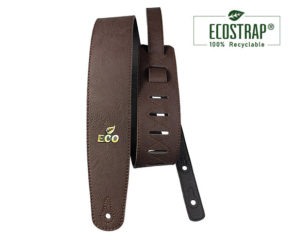 #35201 EcoStrap Guitar Strap - 100% Vegan Brown ECO-02