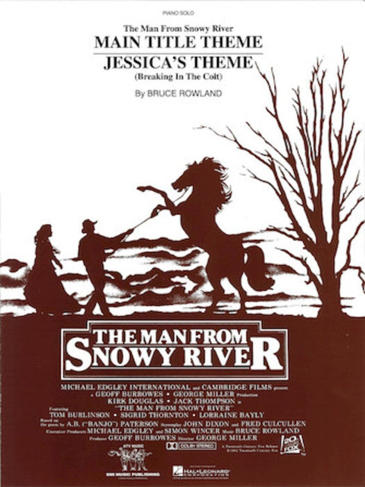THE MAN FROM SNOWY RIVER/JESSICAS THEME PIANO SOLO S/S