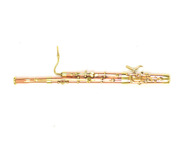 BRASS MODEL IN CASE BASSOON 16C