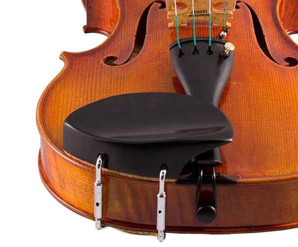 4/4 SIZE VIOLIN CHIN REST TEKKA EBONY LARGE