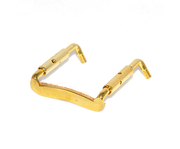 4/4 SIZE VIOLIN CHIN REST SCREWS 23MM GOLD