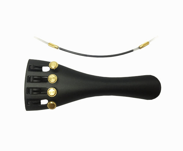 4/4 SIZE VIOLIN TAILPIECE GOLD