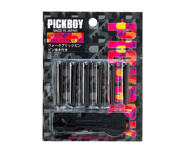 BRIDGE PIN SET W/PRY BLACK