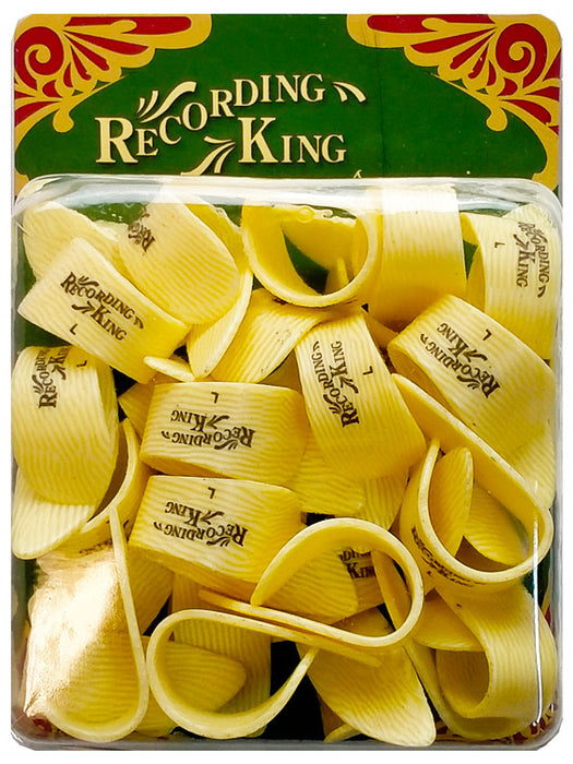 AXL RECORDING KING - THUMB PICKS LARGE IVORY PKT-30