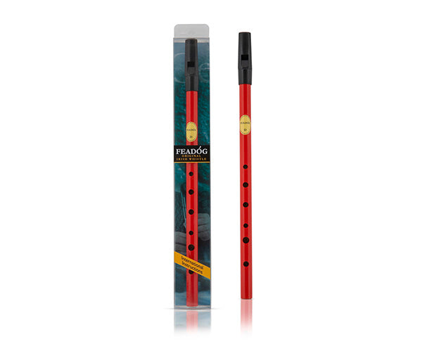D IRISH WHISTLE PACK RED