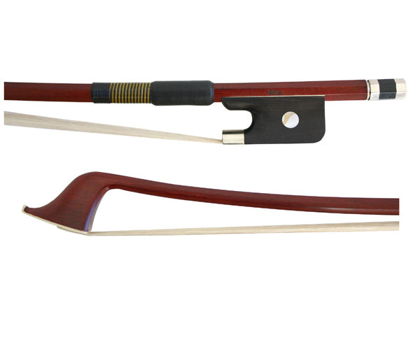 3/4 SIZE DOUBLE BASS BOW BRAZILWOOD W/BONE F-1/4