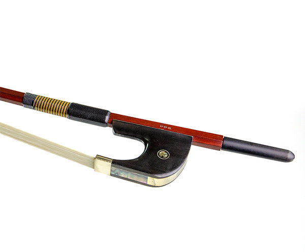4/4 SIZE DOUBLE BASS BOW BRAZILWOOD W/BONE G4/4