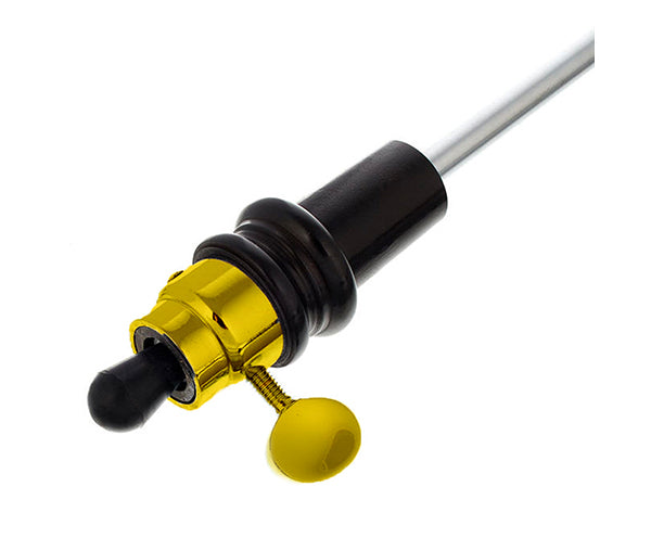 52CM CELLO END PIN CORKED EBONY GOLD