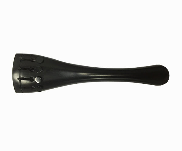 CELLO TAILPIECE EBONY ROUND 4 ADJUSTERS