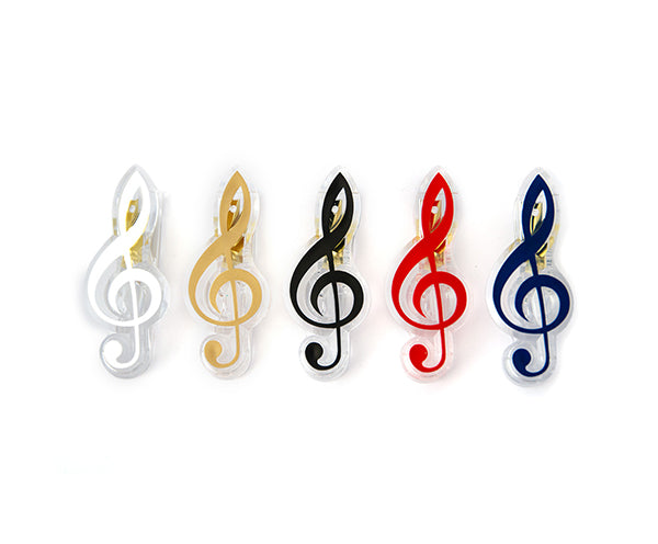 CLIP TREBLE CLEF SHAPE