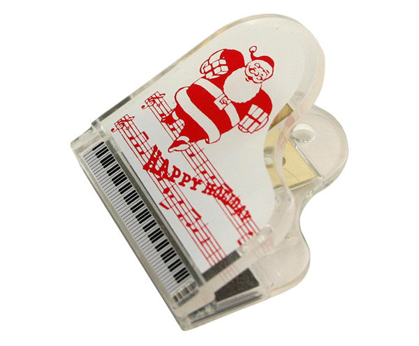 CLIP PIANO SHAPE SANTA