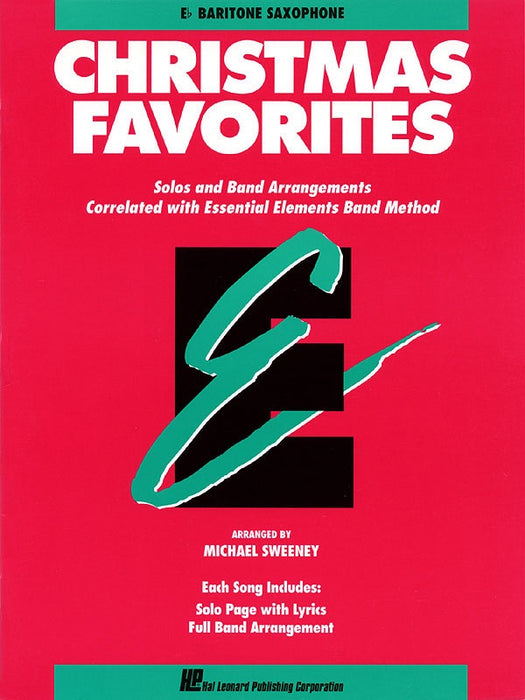 ESSENTIAL ELEMENTS CHRISTMAS FAVORITES BAR SAX