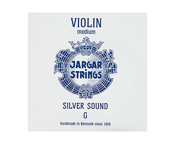 4TH G VIOLIN STRING SILVER MED BLUE