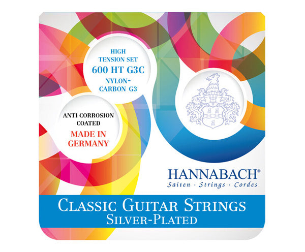 CLASSICAL GTR STRING SET SILVER PLATED HIGH TENS