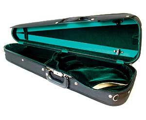 4/4 SIZE VIOLIN CASE SHAPED ARROW  SUSP VELVET