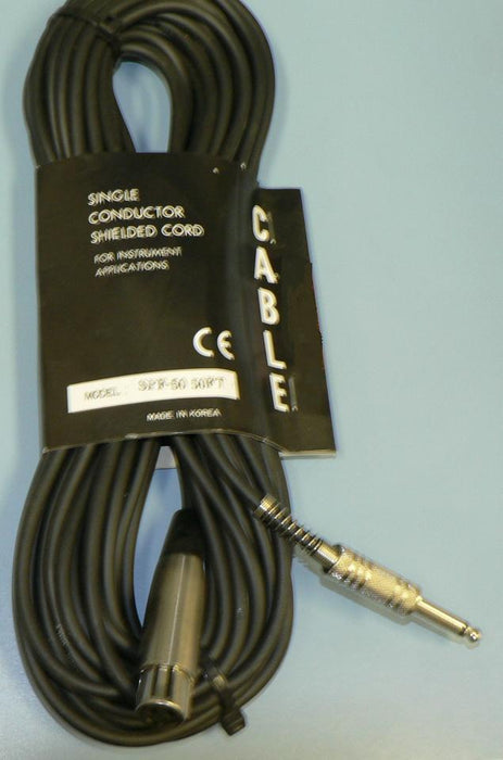 50 FT JACK XLRF SPEAKER LEAD