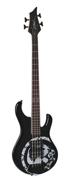 JOHN MOYER HAVOC 4 SKULL MODEL BASS H-H BLACK W/