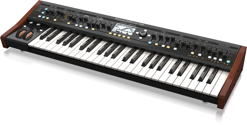 Behringer Deepmind 12 True Analog 12-Voice Polyphonic Synthesizer with 4 FX Engines