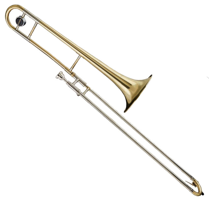 Blessing BTB-1287 Tenor Trombone (Bb) in Clear Lacquer Finish Includes Hardcase