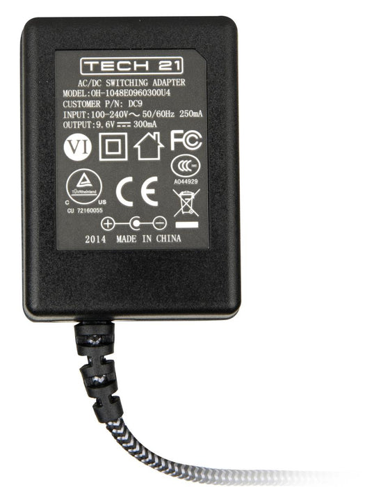 TECH 21 DC9 POWER SUPPLY UNIVERSAL SWITCHING