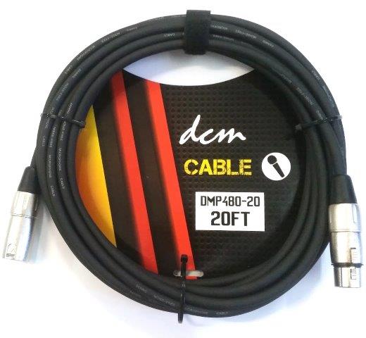 Kirlin KMP480-20  20ft XLR-XLR Microphone Cable