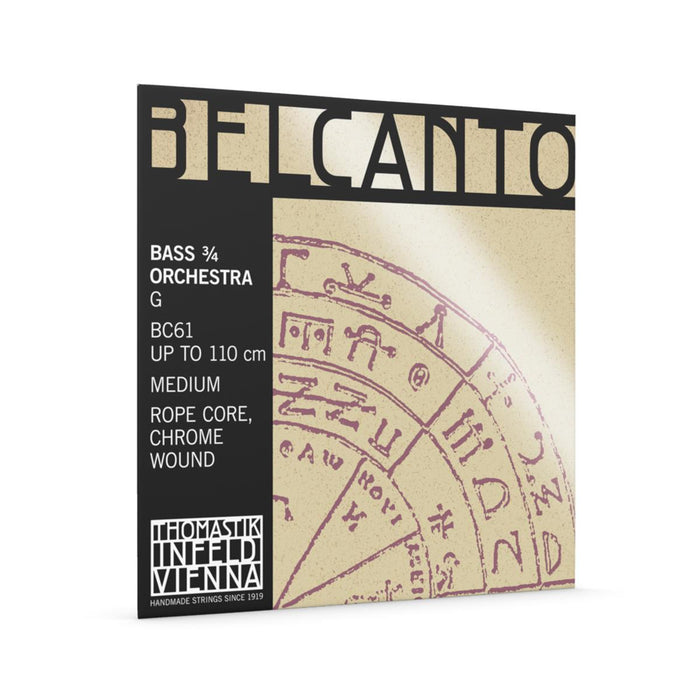 Thomastik BC61 Belcanto Bass Orchestra 3/4 G String