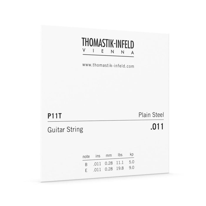 DTP11T Thomastik .011 Single String Plain Tin Plated Steel