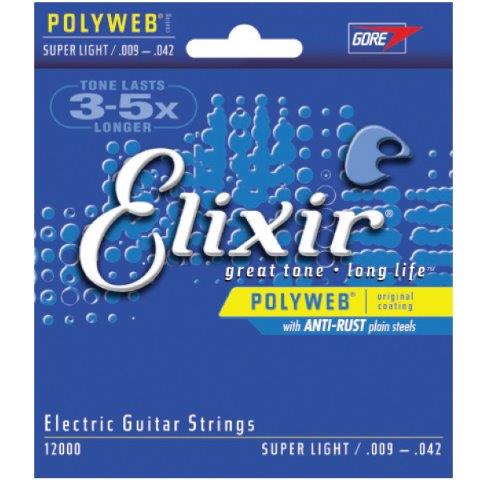 Elixir 12000 Polyweb Electric Super Light 9-42