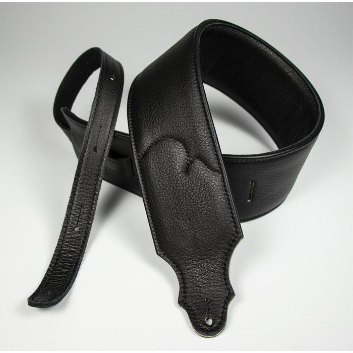 Franklin 3 inch Premium Black Padded Glove Leather Strap