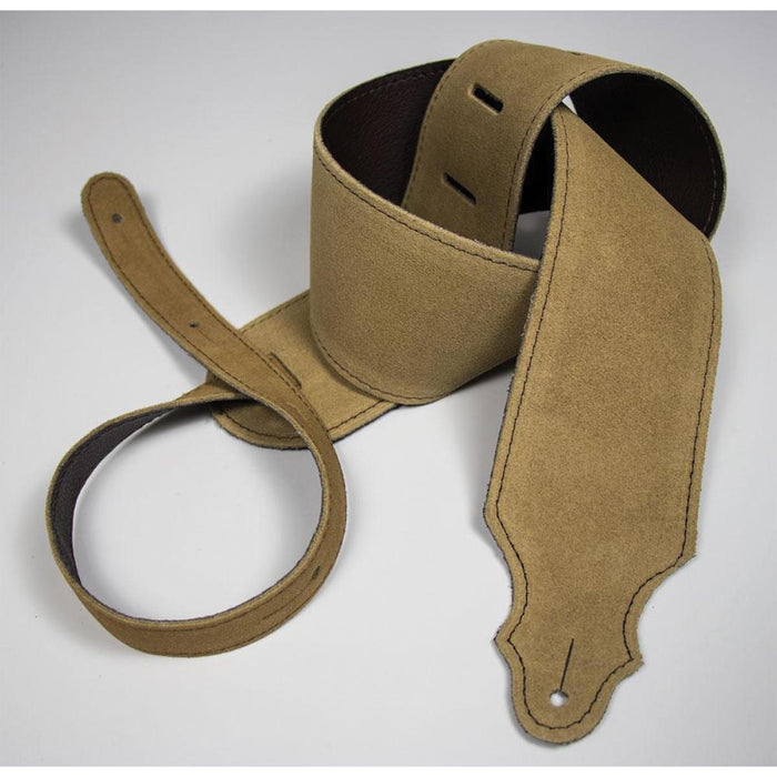 Franklin 3 inch Honey Purist Suede Strap with Buck Backing