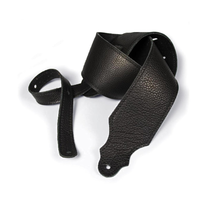 Franklin 3 inch Black Purist Leather Strap with Buck Backing