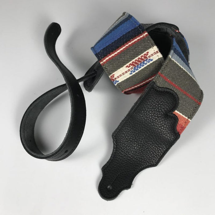Franklin 3 inch Saddle Blanket Strap with Black Glove Leather Ends
