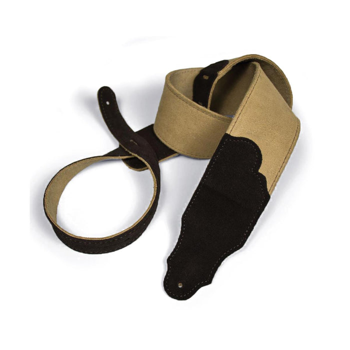 Franklin Original 2.5 inch Honey Suede with Chocolate Stitching