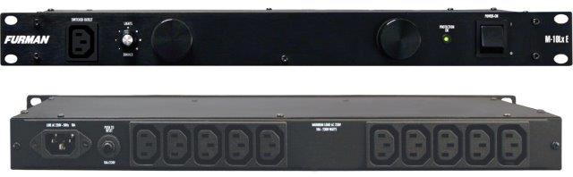 Furman Power Conditioner Merit X Series Sacrificial Protect Pull Out Rack Lights