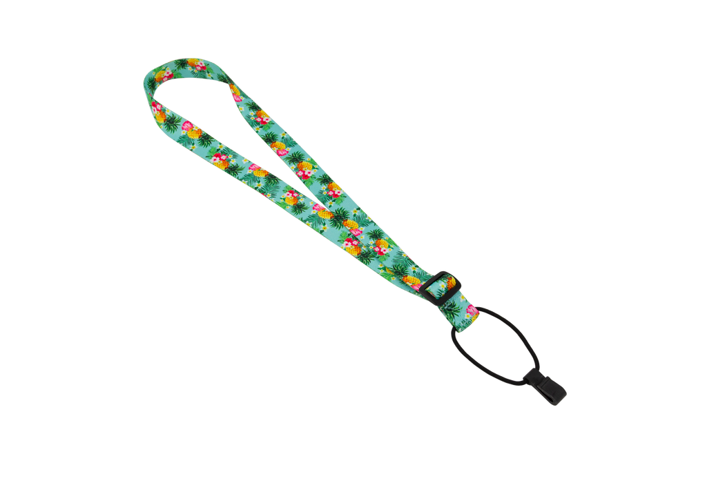 Fretz 1" Print Neck Ukulele Strap Blue