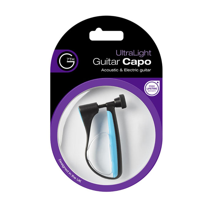 G7 ULTRALIGHT BLUE GUITAR CAPO