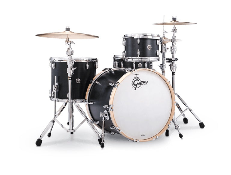 14 X 14 INCH FLOOR TOM EBONY SATIN