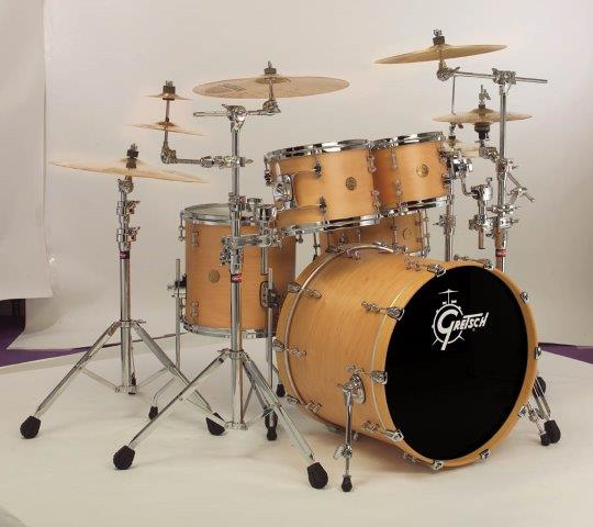 DRUM KIT 4 PCE 22 INCH BD SATIN NATURAL