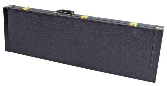 RECTANGLE SHAPED BASS GTR CASE BLACK SUIT PB/JB
