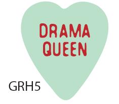 GIRLS ROCK GREEN HEART GTR PICK Q/P36