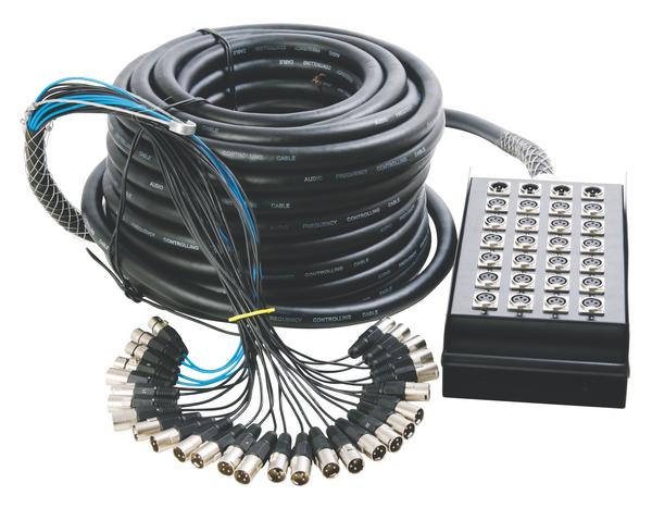 On Stage In-Line Audio Series Stage Snake Box -24 x 4 100ft