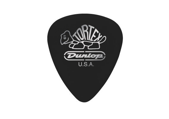 0.73MM GTR PICK PITCH BLACK TORTEX PLAYER PACK