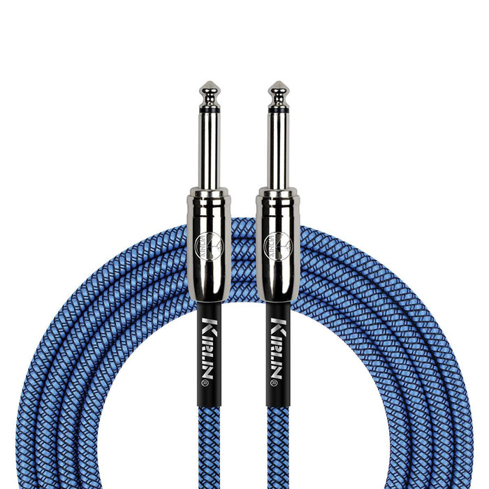 Kirlin 20ft Woven Blue Instr Cable # IWCC-201PN/BLA-20