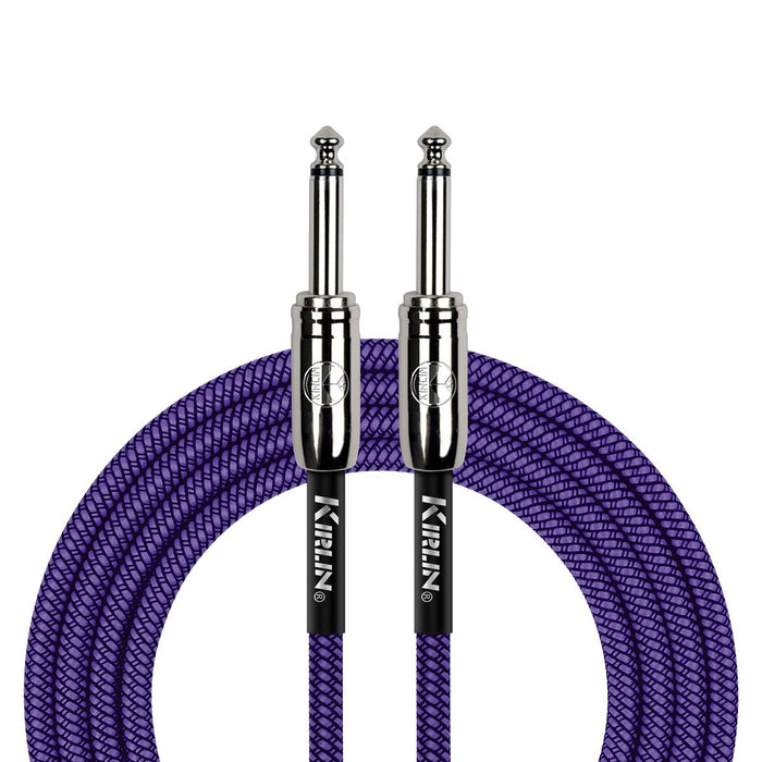Kirlin 10ft Woven Purple Instr Cable # IWCC-201PN/PUA-10