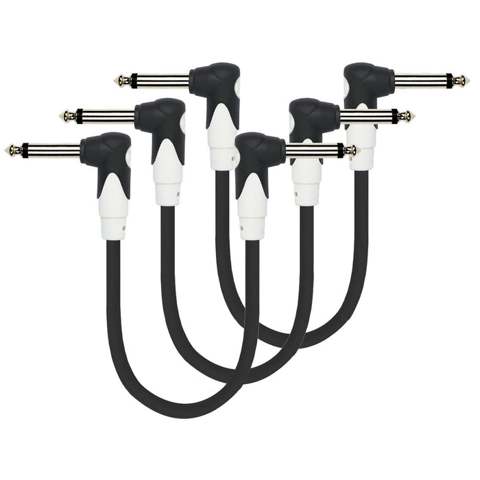 Kirlin KLG3203-3 Patch Cable 3 Inch Moulded Plugs 3-Pack
