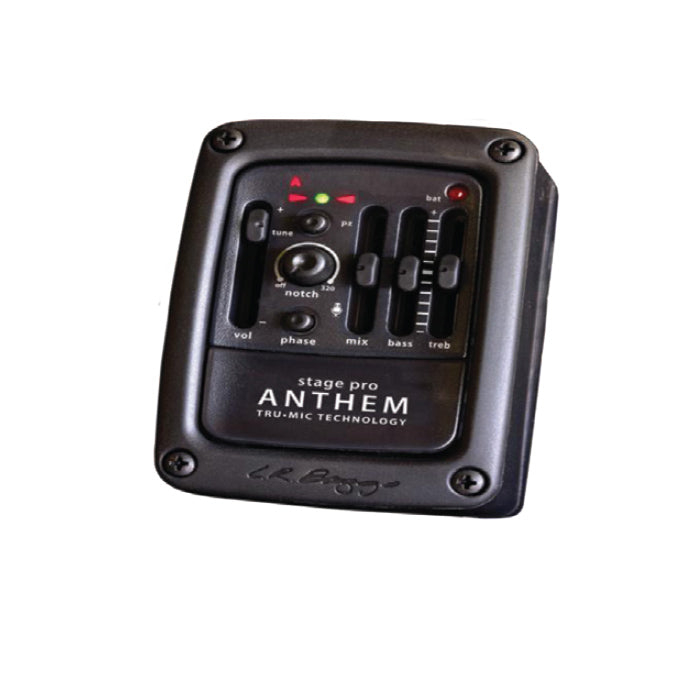 LR Baggs ANTHSTAGE Anthem Stagepro Acoustic Guitar Preamp System with Element Pickup & Microphone