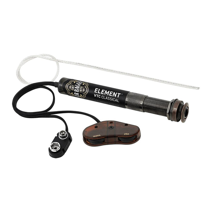 LR Baggs EAS-VTC-N Element Active Pickup System Volume & Tone Control Classical Guitar