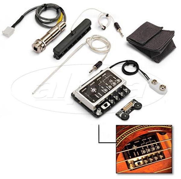 LR Baggs IMIX Internal Soundhole Mixing Preamp w Remote